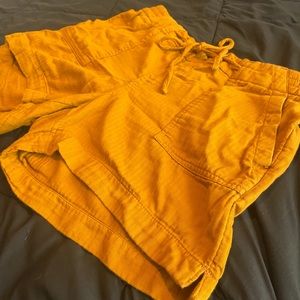 Golden yellow old navy shorts L